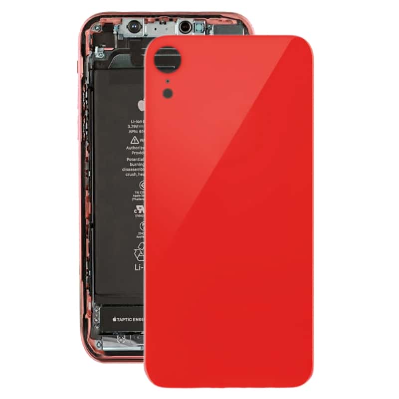 Back Glass Panel for iPhone XR Red
