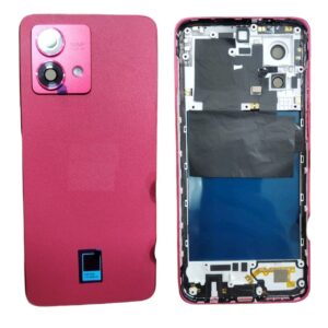 Complete Housing Body for Motorola Moto G84 5G Viva Magenta Red-